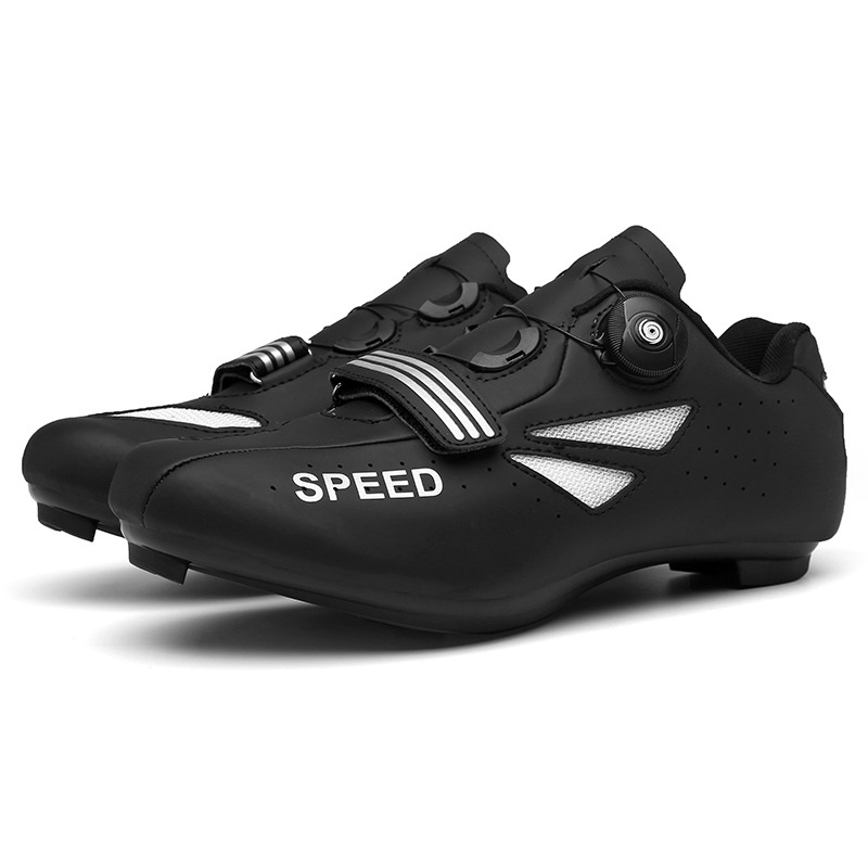 Riding Shoes With Lock Men Women Road Bike Booster Hard Sole Mountain