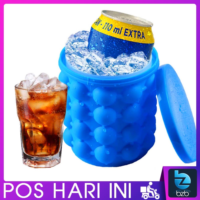 Freezer Ultimate Ice Cube Maker Portable Bucket Soft Drinks Gathering Outdoor Cooler Cylinder Mold Acuan Ais 易制冰桶