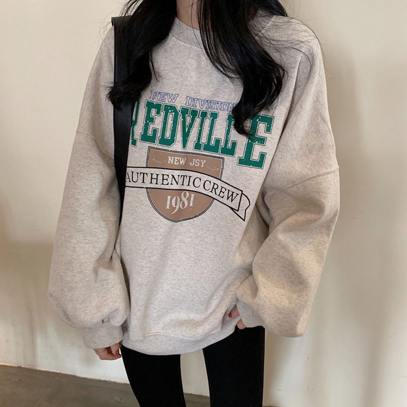 Buy Yuruma Malaysia Spot Women S Korean Sweater Fashion Personality Trend Oversized Long Sleeve Sweater Seetracker Malaysia