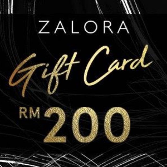 Rm200 Zalora Gift Card Shopee Malaysia