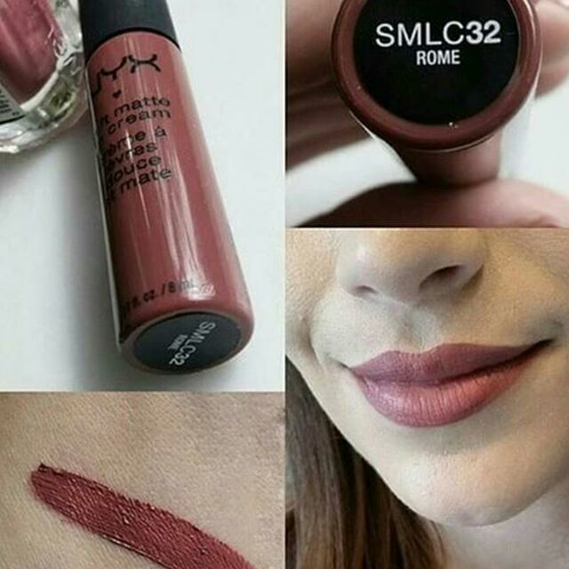 nyx soft matte lip cream rome