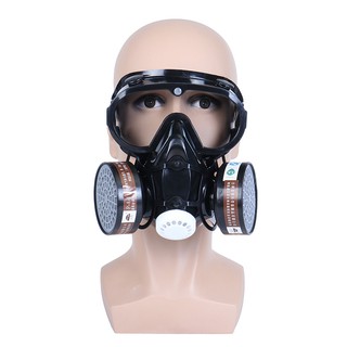 Download In Stock 7 In 1 Full Face Chemical Spray Painting Respirator Vapour Gas Mask For 6800 Shopee Malaysia PSD Mockup Templates