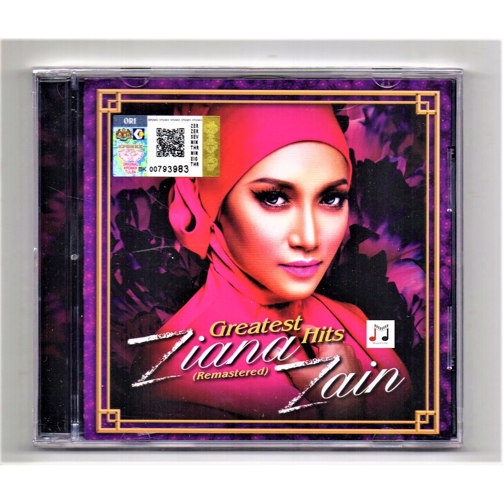 Ziana Zain - Greatest Hits ( Remastered ) ( 2 CD ) 【 Ready Stock 】