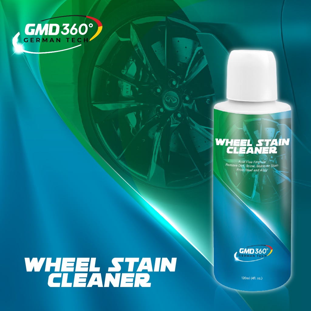 GMD Wheel Stain Cleaner 120ml/4 fl.oz Acidfree New Formula Super