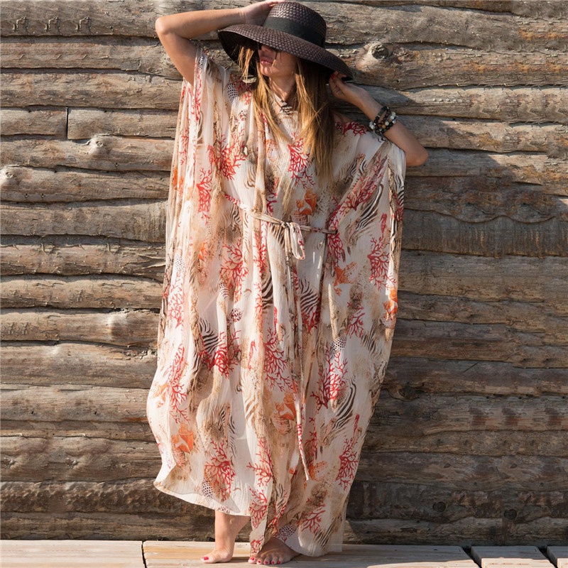 cotton beach cover ups plus size