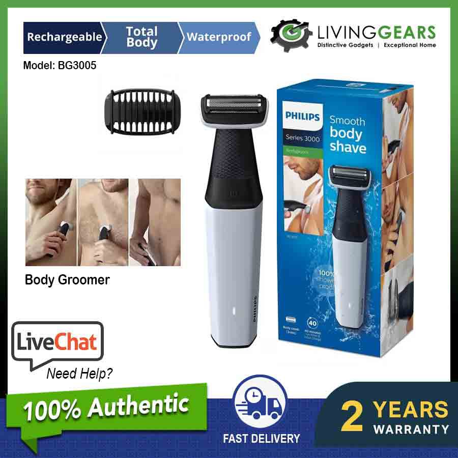 philips smooth body shave series 3000