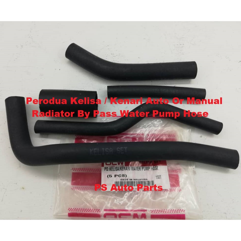 Perodua Kelisa Kenari 850 1 0 Auto Manual Radiator Top Bottom Hose By Pass Water Pump High Quality Shopee Malaysia