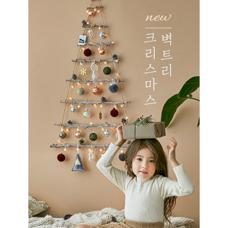 Bebe Deco Fantastic Christmas Wall Trees 80cm 105cm Narrow Space Effective Loved Even In Korea Decorating A Differentiated House Shopee Malaysia