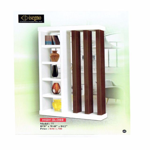 Edisegno Display Cabinet Shopee Malaysia