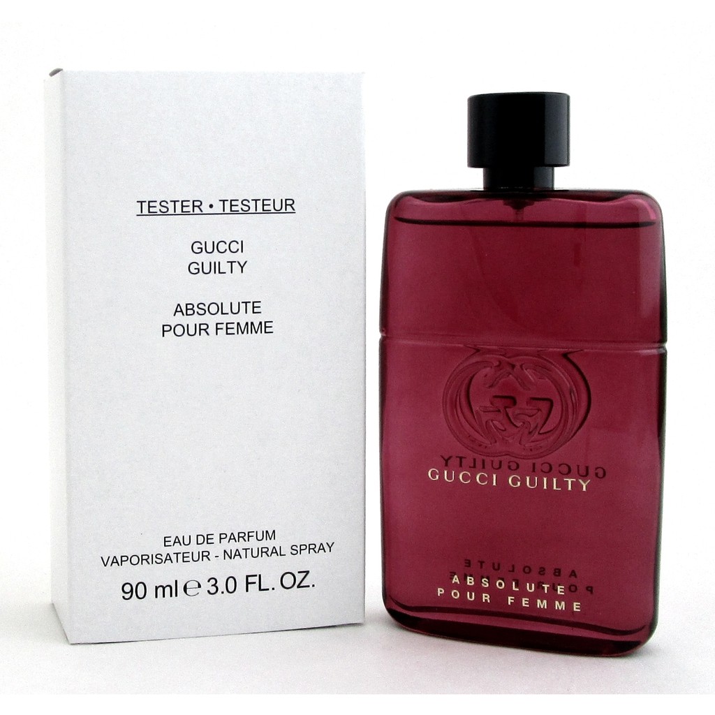 Tester Box Gucci Guilty Absolute Pour Femme Edp 90ml Shopee Malaysia