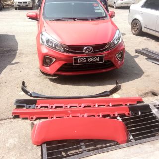 Perodua Myvi 2018 2019 Drive68 Drive 68 Rear Skirt Bodykit 