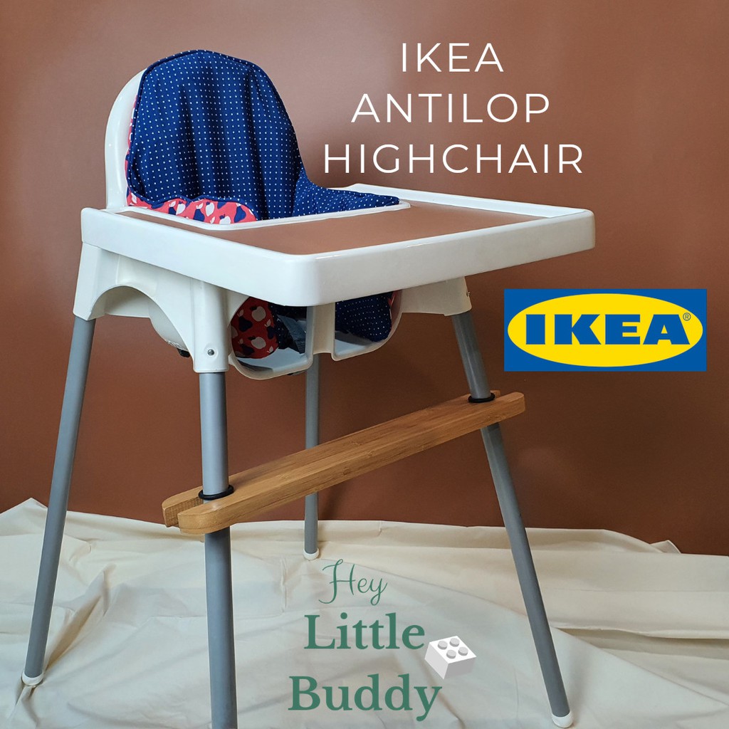 Ikea Antilop Baby High Chair Bundle and Hey Little Buddy Highchair