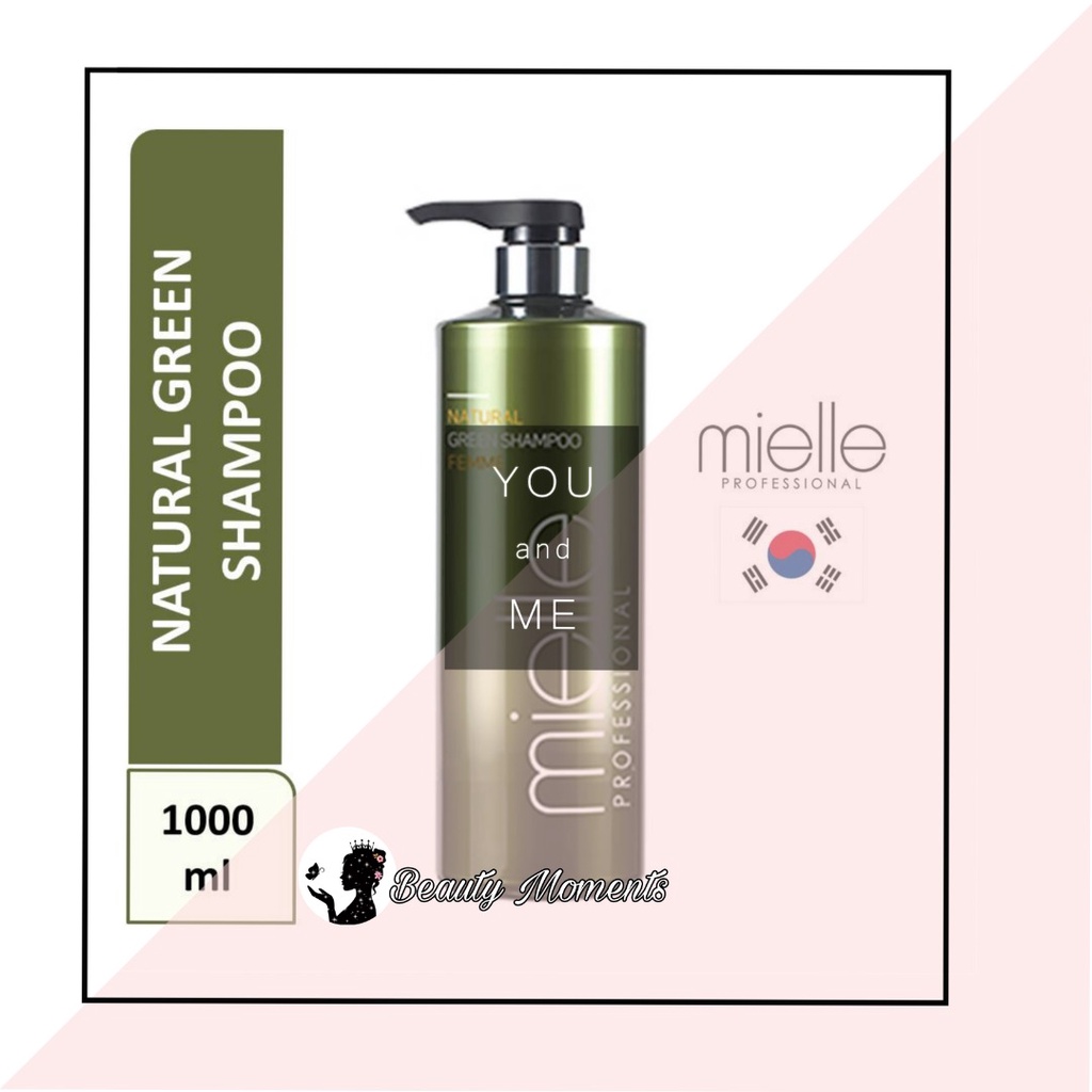 MIELLE PROFESSIONAL NATURAL GREEN SHAMPOO SEBORHEIC SCALP 1000ML