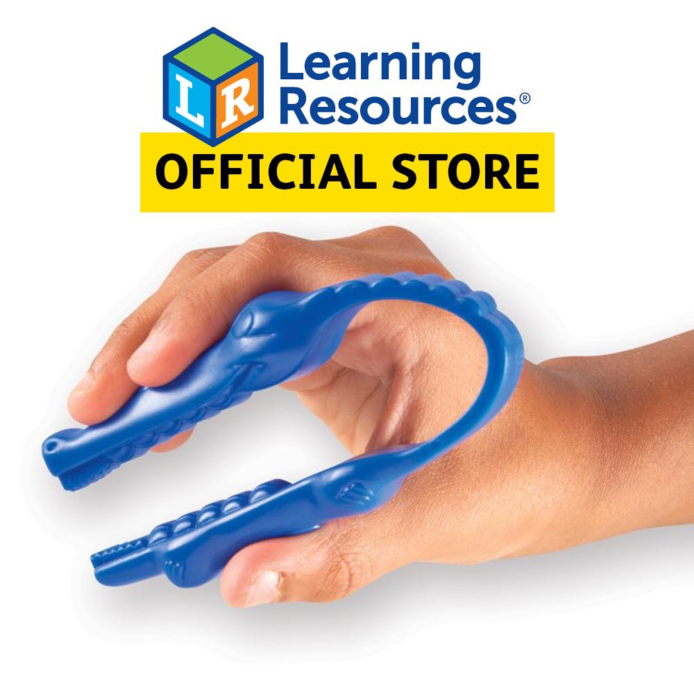 Learning Resources Gator Grabber Tweezers (Single)- Age 2-6, Fine Motor Tool, Educational, Tactile