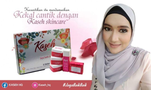 Kaseh Skincare Set 5in1 Shopee Malaysia