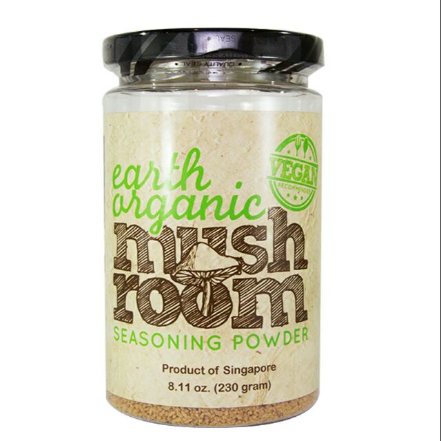 EARTH ORGANIC Mushroom Seasoning Powder Shopee Malaysia
