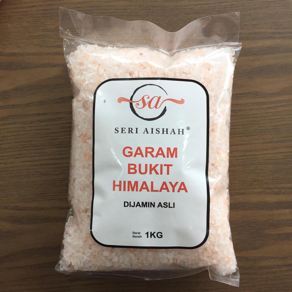 Garam Bukit Himalaya Rendaman kaki dan mandi Pink Premium Himalayan