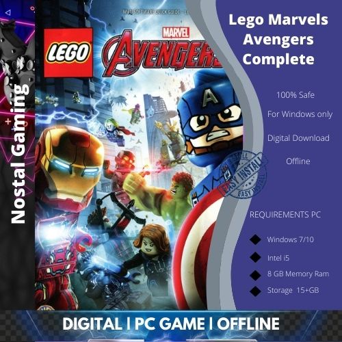 Pc Game] Lego Marvels Avengers Complete + DLC | Shopee Malaysia