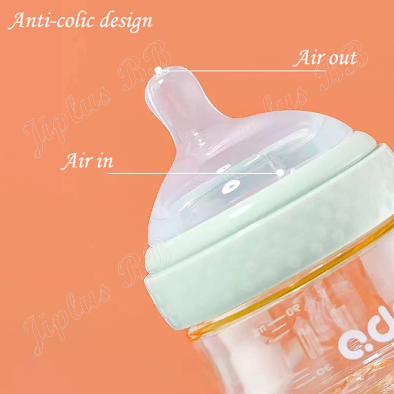 Reliable Versatile #JP339 Baby bottle Newborn 3oz/90ml wide neck PPSU Bayi Baru Lahir Milk Botol Susu Premium Have - Image 2