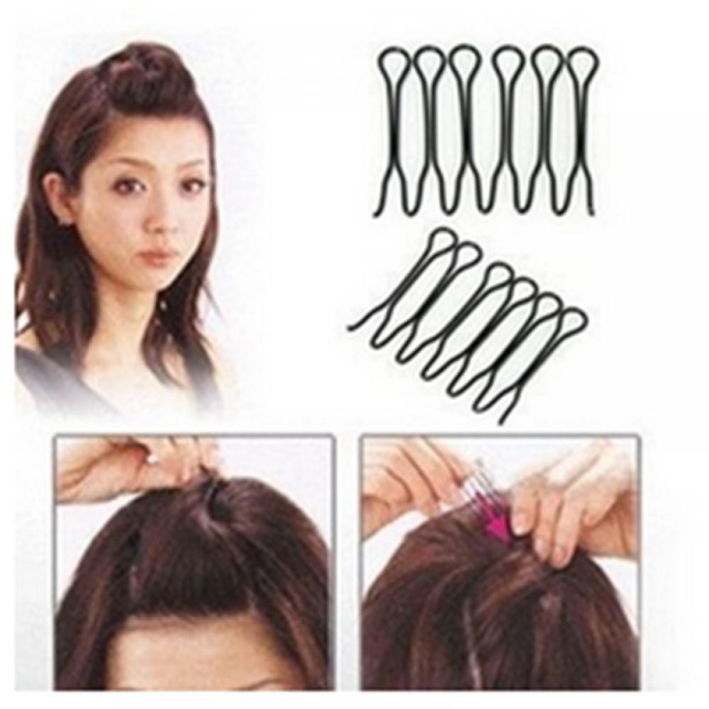 2pcs Bump Accessories Insert Tool Bun Styling Hair Clip Twist