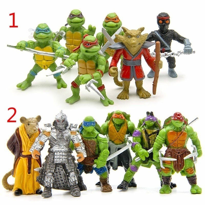 tmnt mini figures