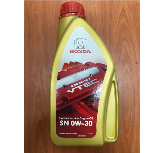 ORIGINAL HONDA GENUINE FULLY SYNTHETIC 0W30 (1L) ENGINE OIL