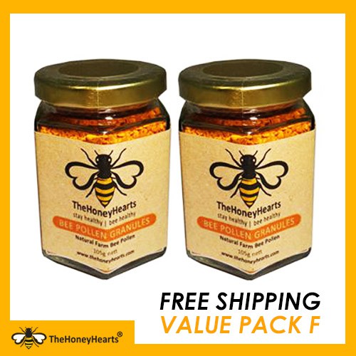 Bee Pollen (105G) x 2 - Free Shipping - Package F