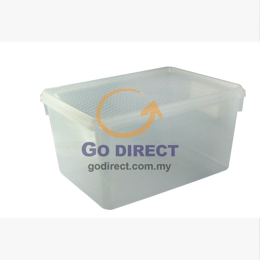 4 X TOYOGO 3.5L Diamond Container Reusable Food Grade Plastic