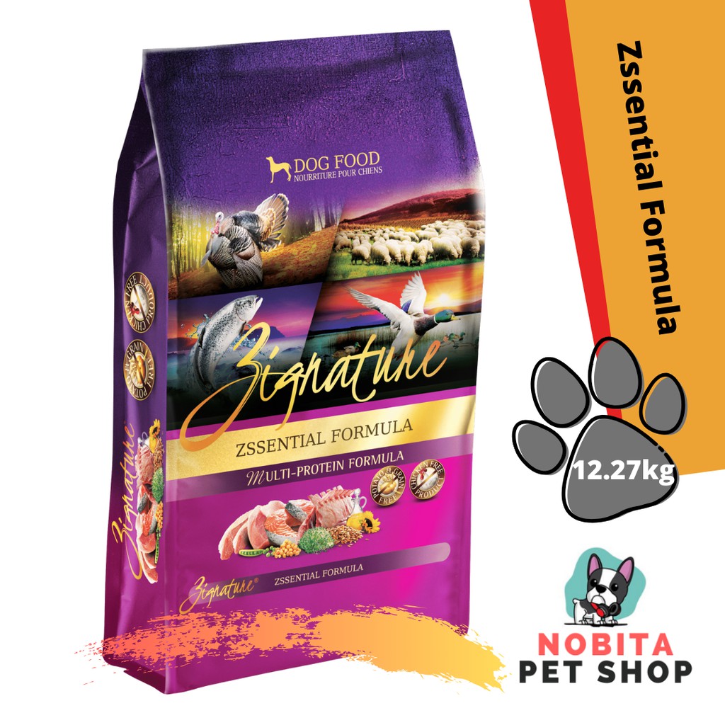 zignature dog food pork