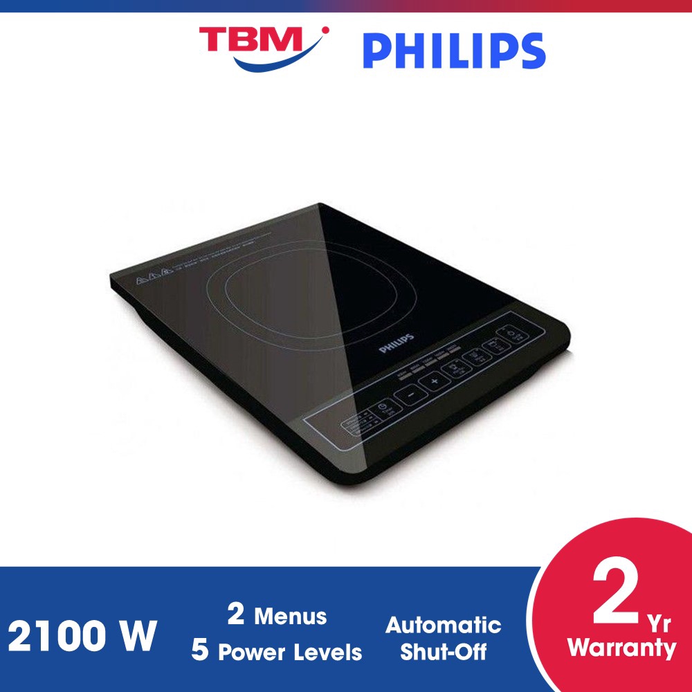 Philips Induction Cooker 5 Power Levels HD4902/60 HD4902 Shopee Malaysia