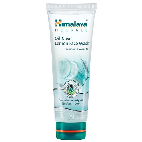 himalaya herbal oil control lemon face wash