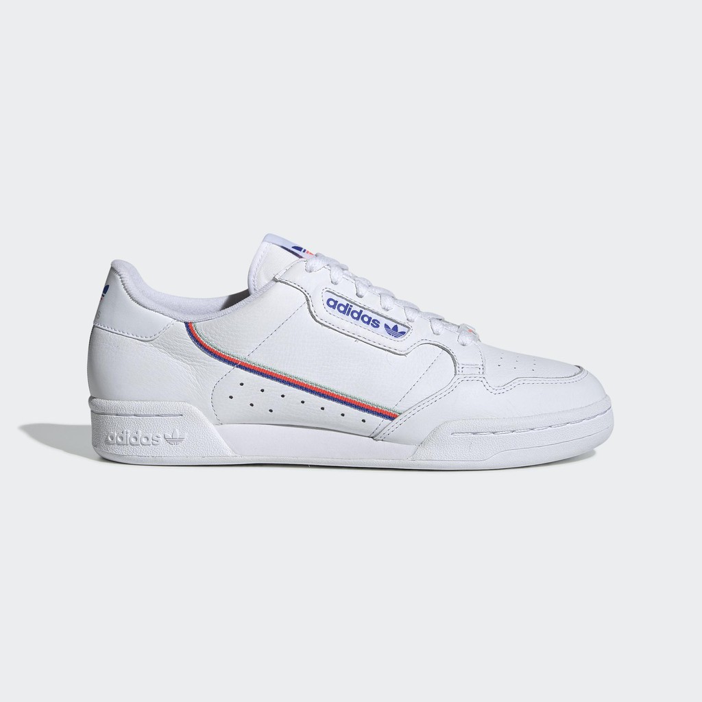 adidas continental white blue