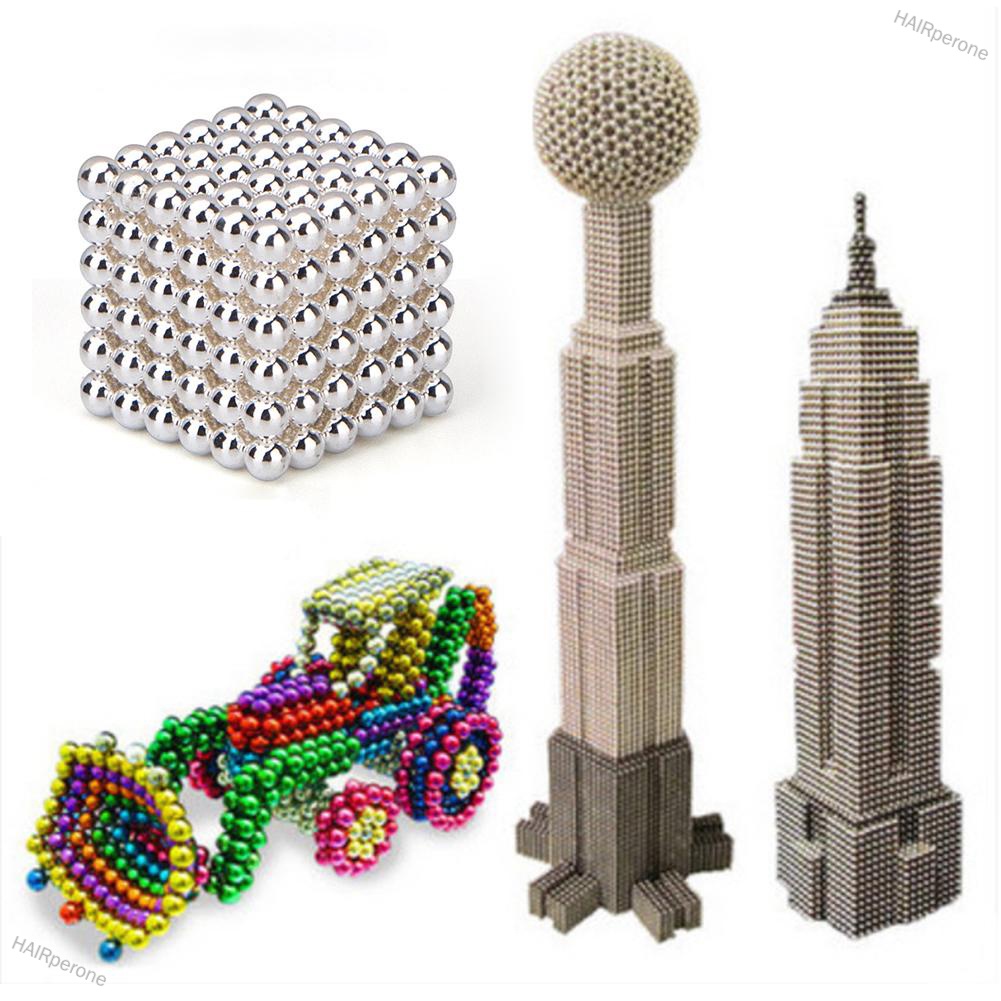 HAIRperone 216PCS Puzzle Cube 3mm Magnetic Ball Decompression