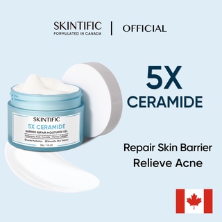 SKINTIFIC 5X Ceramide Barrier Moisture Cream Ceramide Moisturizer Repair Skin Barrier Moisturiser (30g)