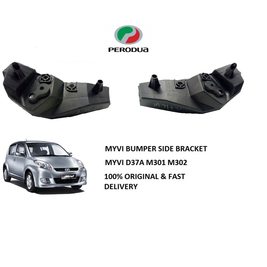 bracket bumper myvi