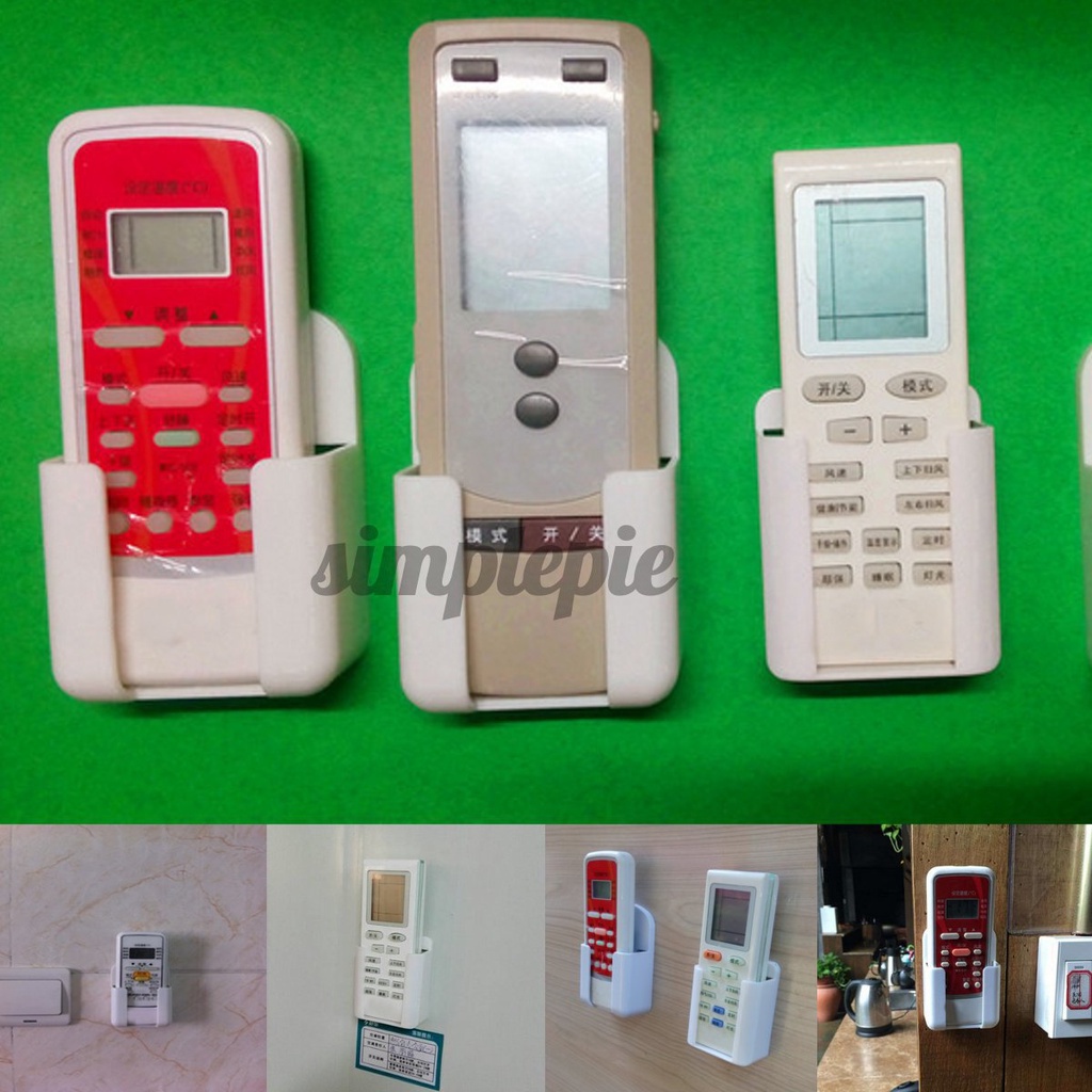 Air Conditioner Remote Control Holder Wall Mount Storage Box Shopee