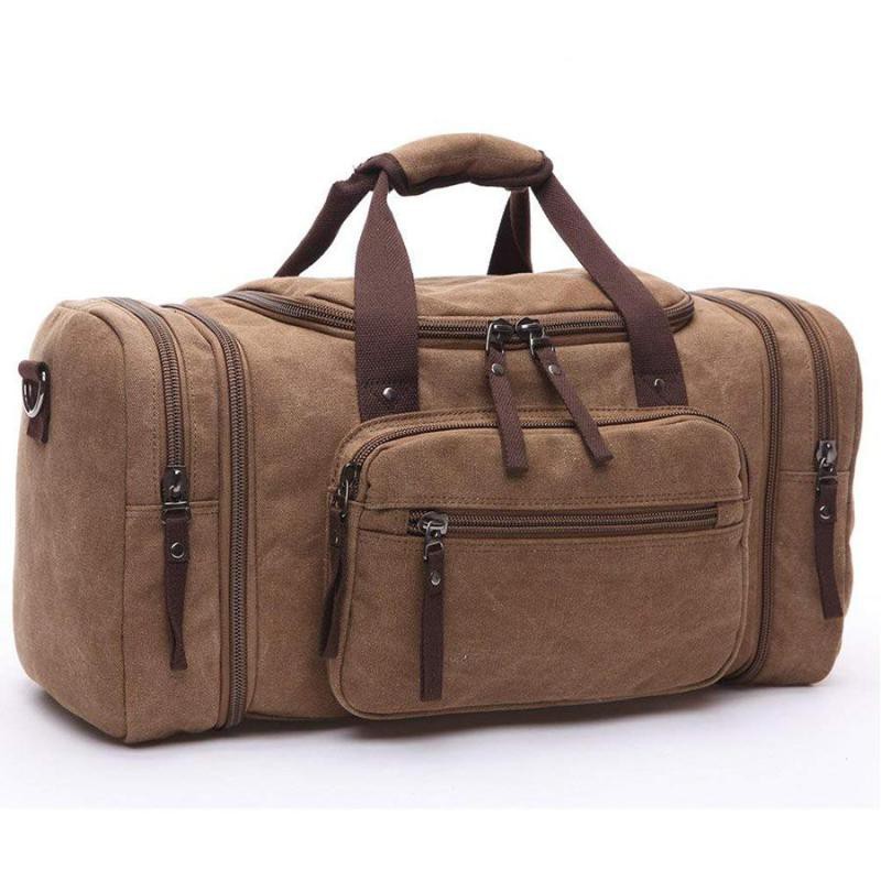 canvas duffle bag mens