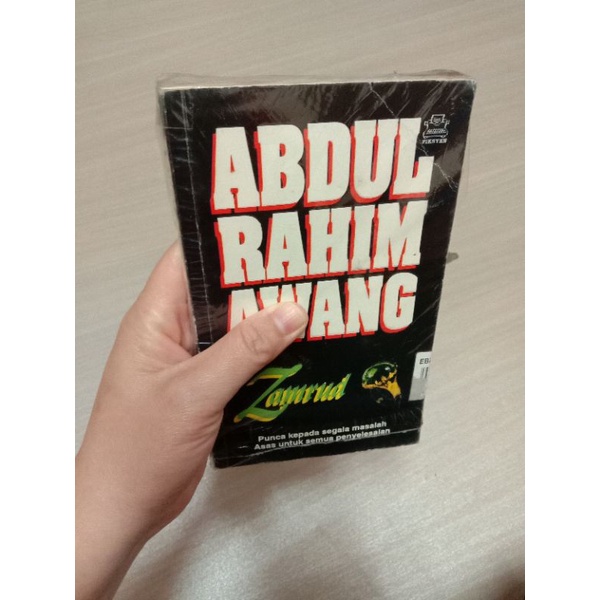 New Novel Zamrud By Abdul Rahim Awang Shopee Malaysia 3426