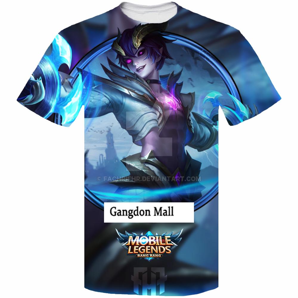 2020 Dyroth ScaleboreGame Mobile Legends 3D All Over Printed T Shirt