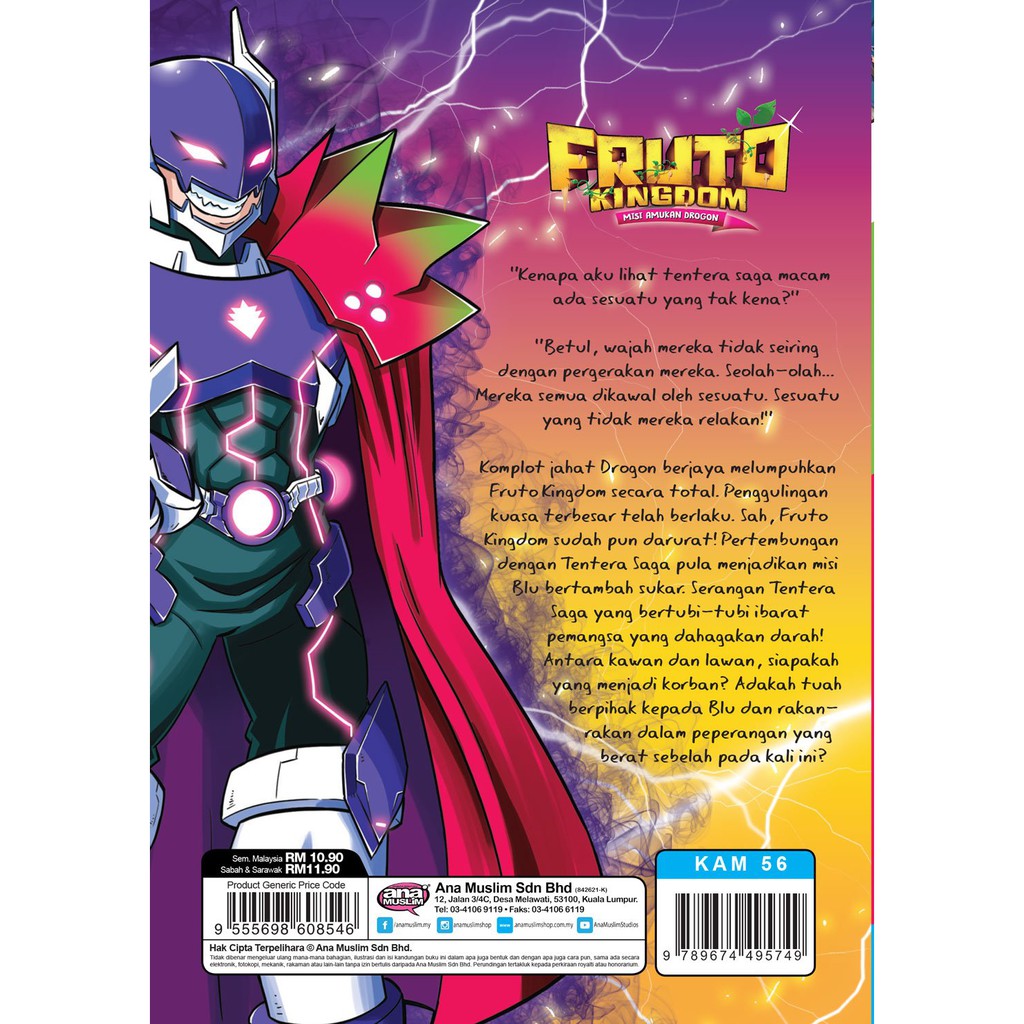 Buy Ana Muslim Komik Fruto Kingdom Misi Amukan Drogon Seetracker Malaysia