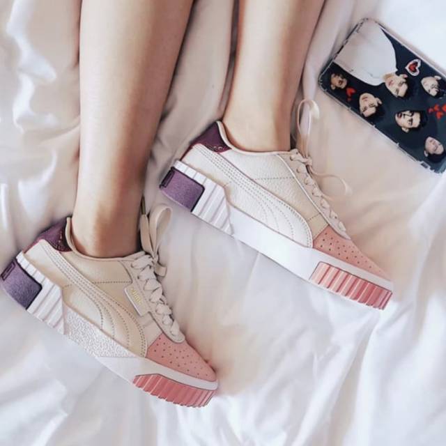 puma cali burgundy