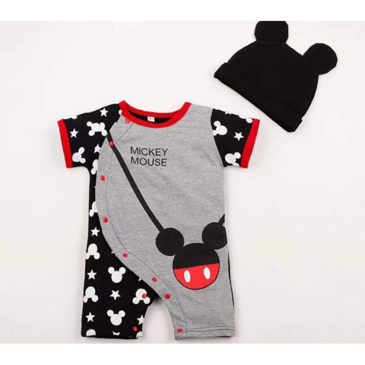 mickey mouse jumpsuit baby