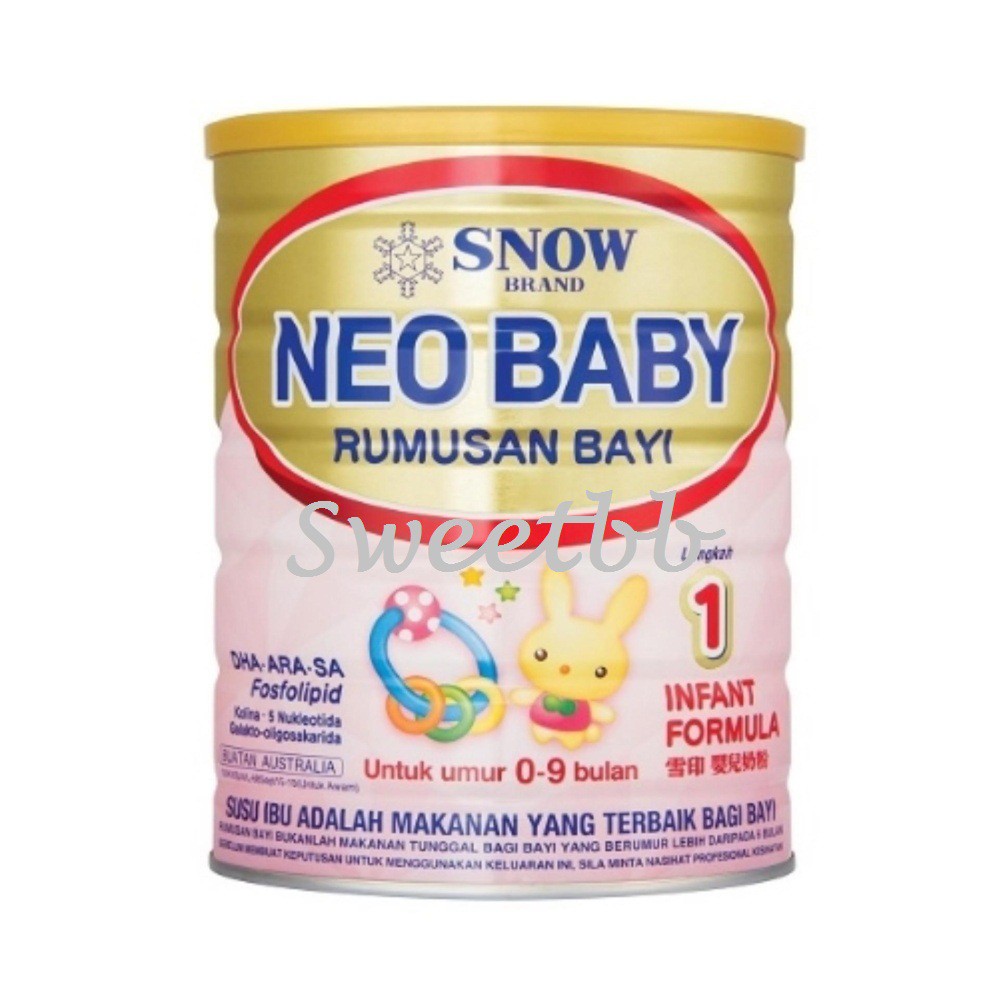 Snow Neo Baby Infant Formula Step 1 For 