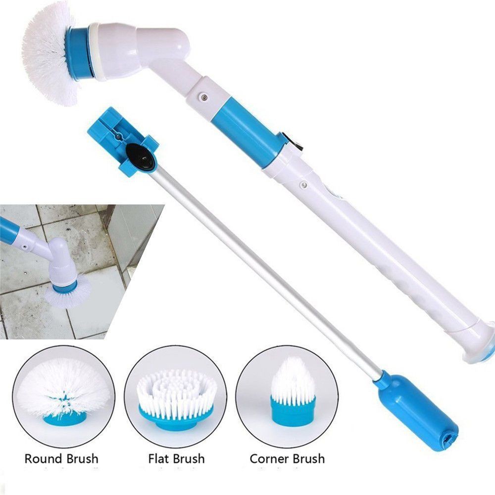 Turbo Scrub 360 Electric mop lantai Spin mop Rechargeable Cordles