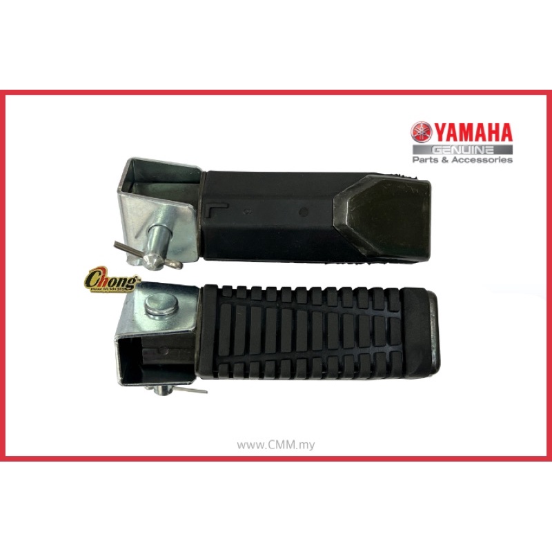 Yamaha 125Z Y125ZR/LC135 V1V7/SRL110/115 Fi Rear Footrest With Bracket/ Pijak Kaki Belakang