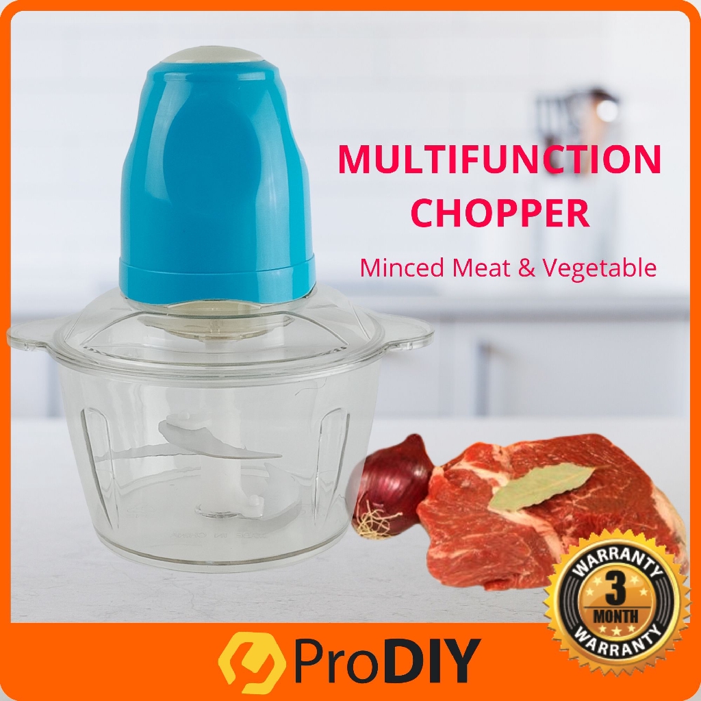 2L Food Processor Vegetable Meat Grinder Machine Electric Mini Food Chopper Twist Shredder Blender ( 7101 )