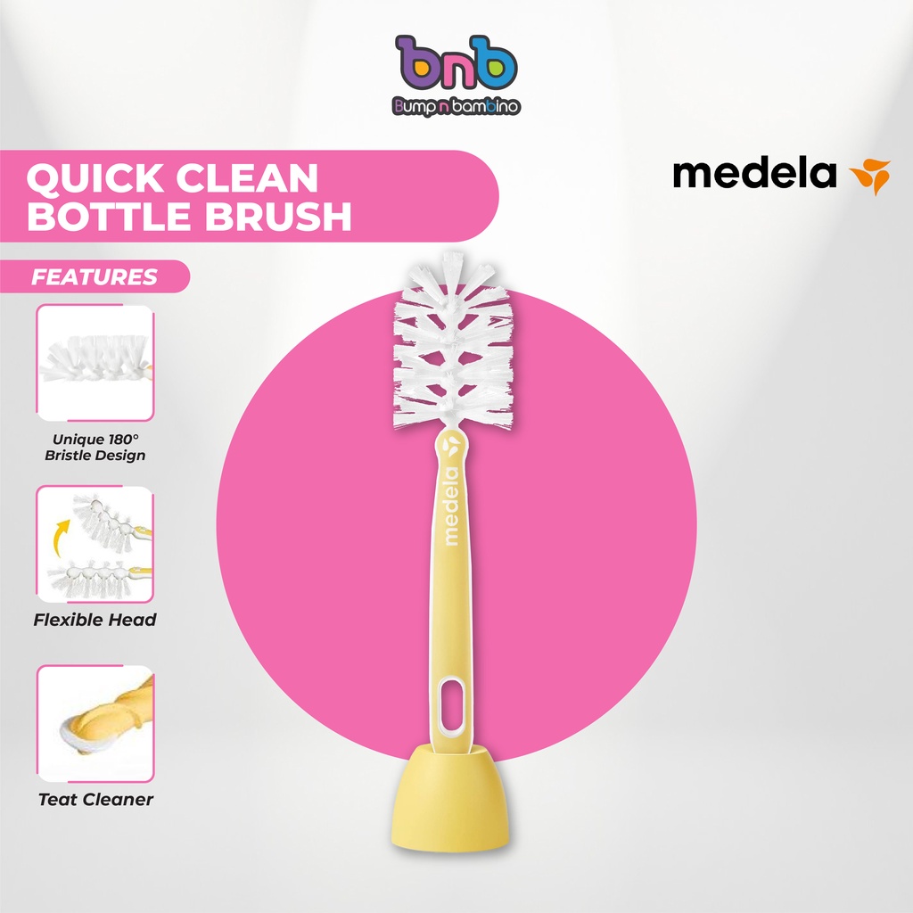 BNB Medela Quick Clean Bottle Brush Shopee Malaysia