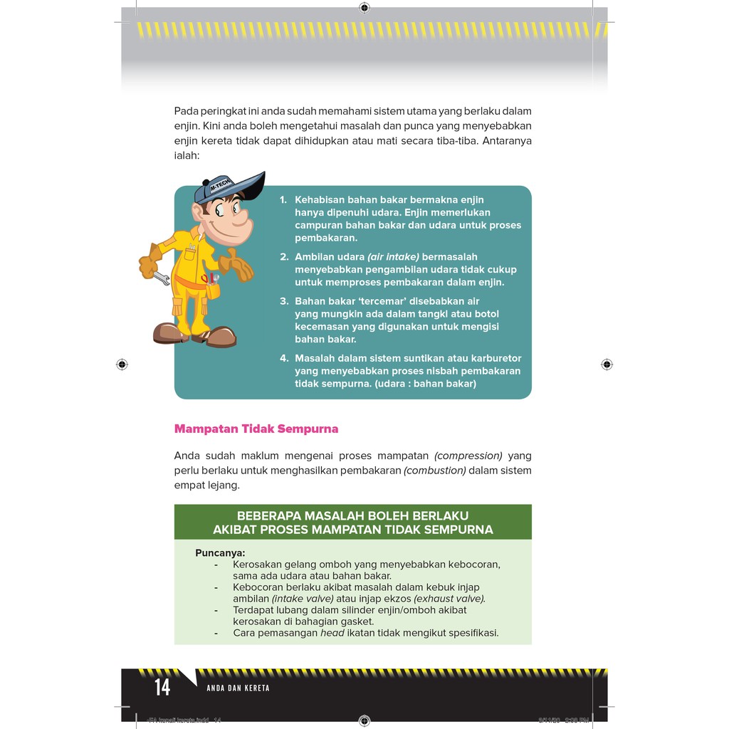 Anda Kereta Buku Panduan Penjagaan Kereta Peribadi Oleh Dato Ir Mohamad Dalib Shopee Malaysia