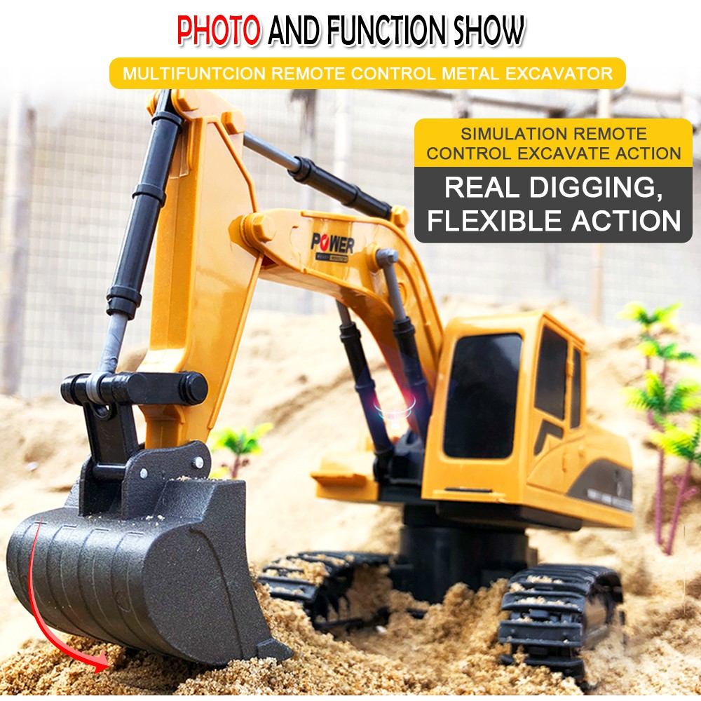 wireless remote control excavator