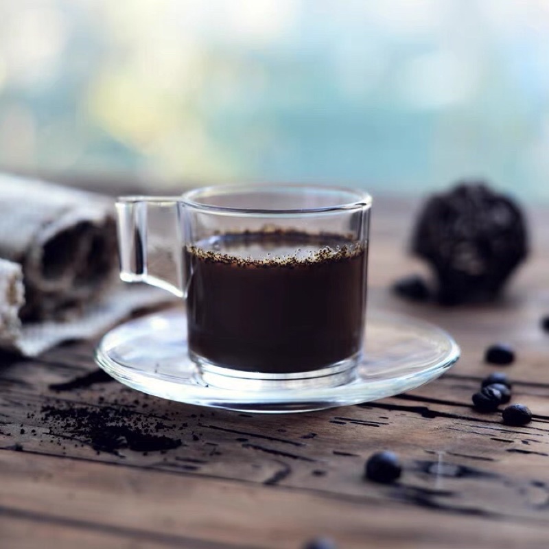 Hot Coffee Glass Cup 82ml (Can Hold Candles) Shopee Malaysia